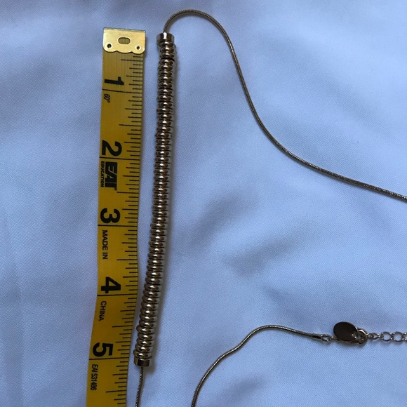 Claire’s Golden Boho Coastal Ring Stacked Necklace - Picture 4 of 5